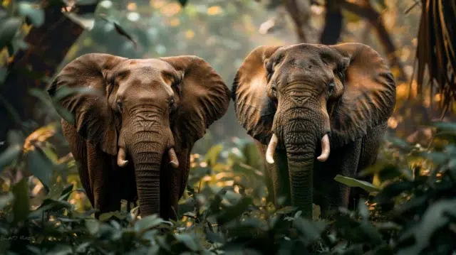 éléphants afrique