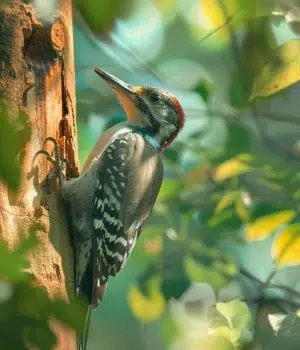 oiseau martèle